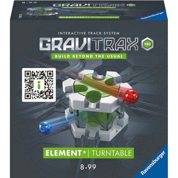 Ravensburger Kugelbahn-Bausatz GraviTrax PRO Element Turntable, Made in Europe
