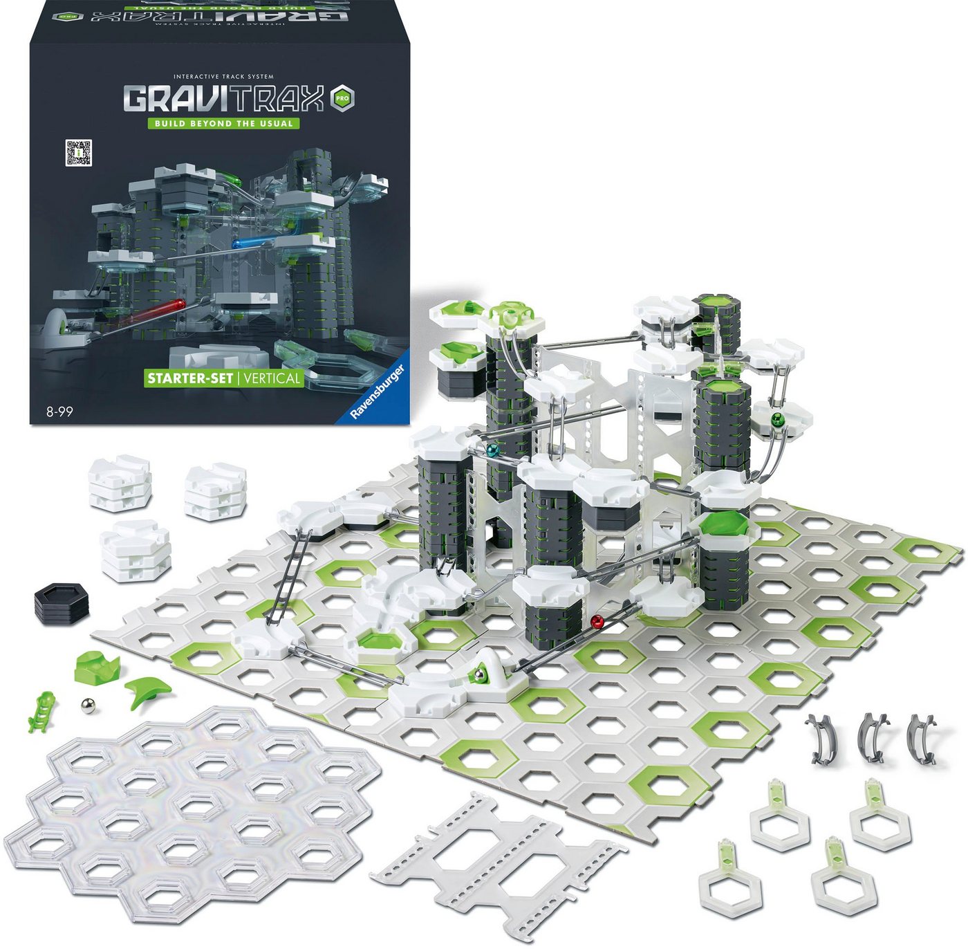 Ravensburger Kugelbahn-Bausatz GraviTrax PRO Starter-Set Vertical, Made in Europe – Bild 2 von 5
