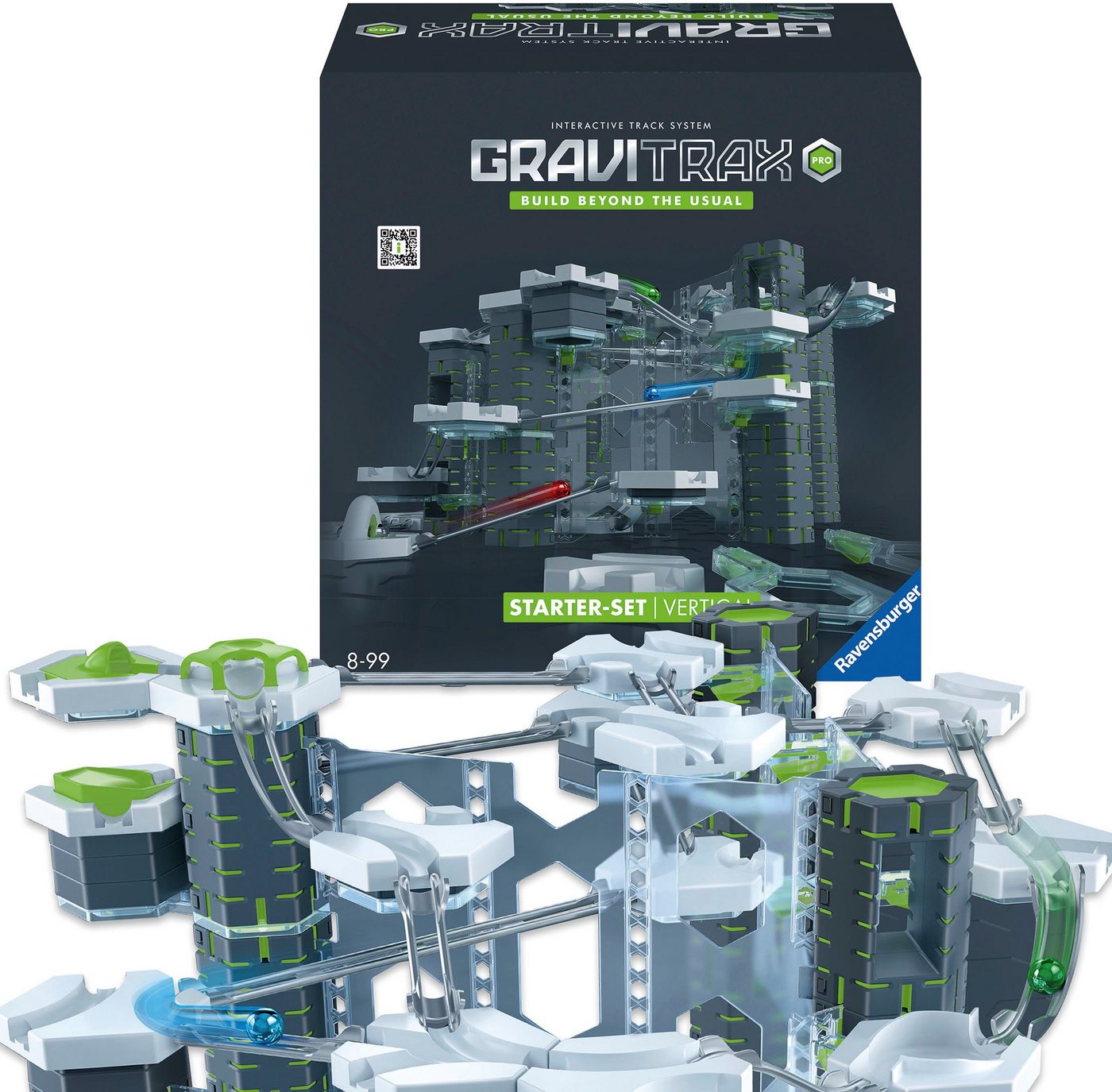 Ravensburger Kugelbahn-Bausatz GraviTrax PRO Starter-Set Vertical, Made in Europe – Bild 3 von 5