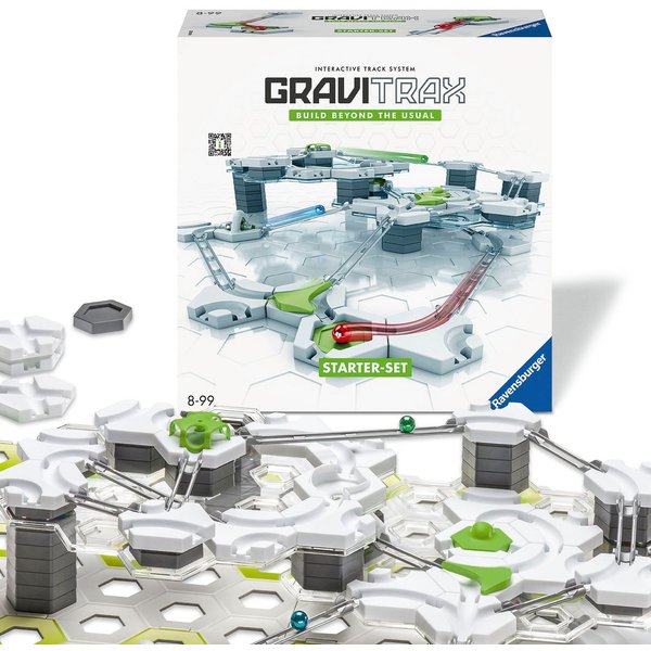 Ravensburger Kugelbahn-Bausatz GraviTrax Starter-Set, Made in Europe