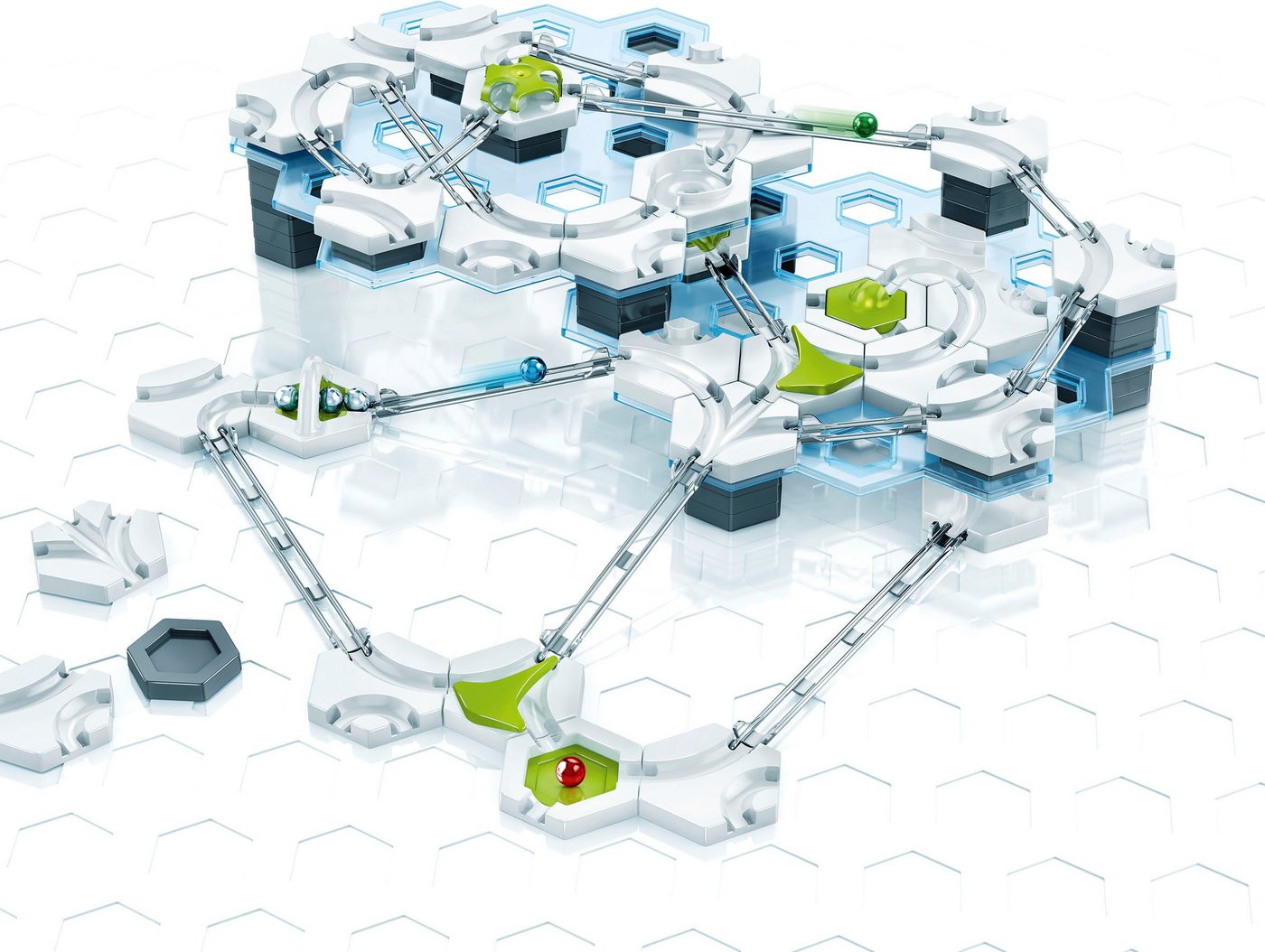 Ravensburger Kugelbahn-Bausatz GraviTrax Starter-Set, Made in Europe – Bild 3 von 3