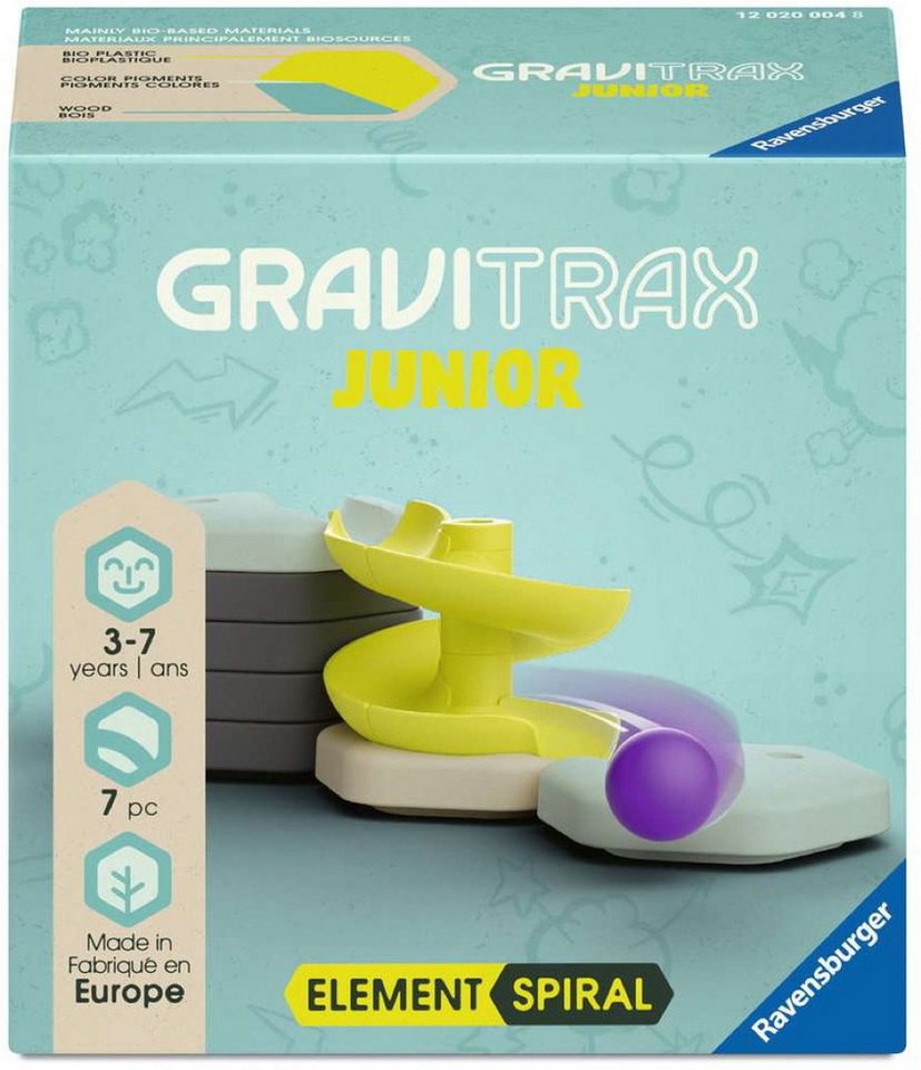 Ravensburger Kugelbahn-Bausatz Kugelbahn GraviTrax Junior Element Spiral 12020004 – Bild 2 von 3