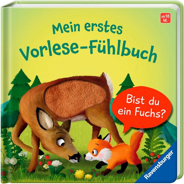 Pappbilderbuch, Mein erstes Vorlese-Fühlbuch Bist du ein Fuchs?