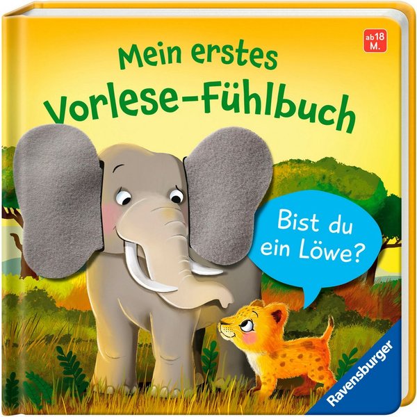 Pappbilderbuch, Mein erstes Vorlese-Fühlbuch Bist du ein Löwe?