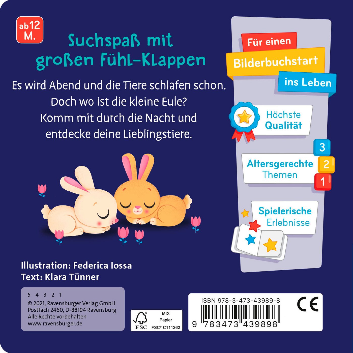 Pappbilderbuch, Wo bist du, kleine Eule? – Bild 2 von 5