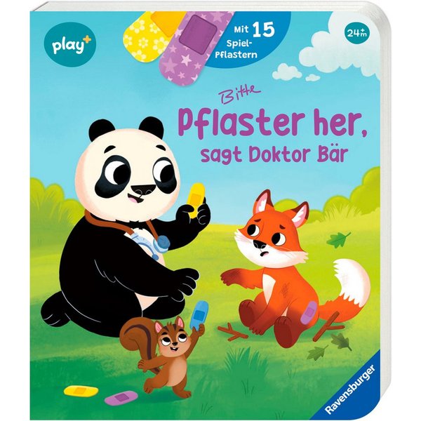 Play+ Mein lustiges Spielbuch, Pflaster her, sagt der Bär