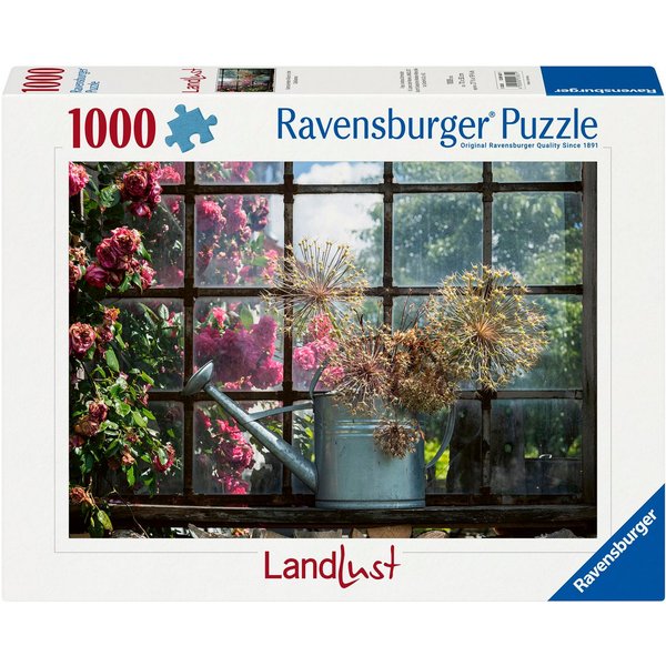 Ravensburger Puzzle Getrockneter Allium in der Gießkanne, 1000 Puzzleteile, Made in Germany
