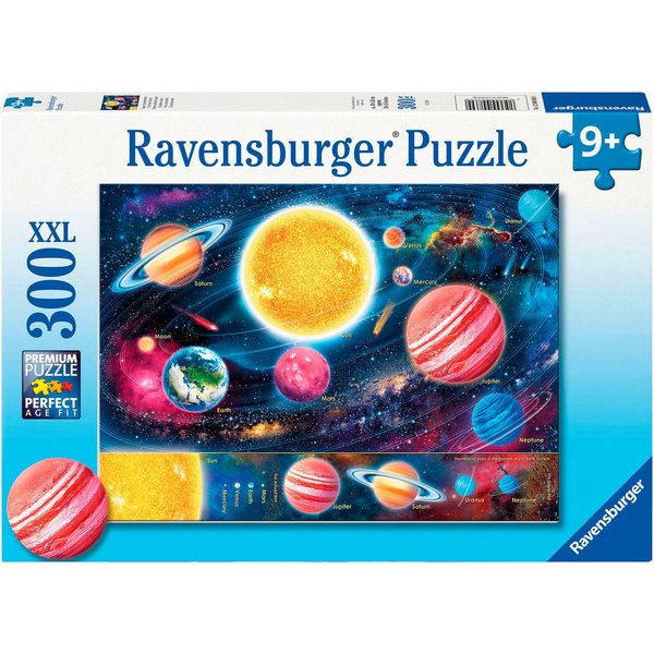 Ravensburger Puzzle Unser Sonnensystem, 300 Puzzleteile, Made in Germany
