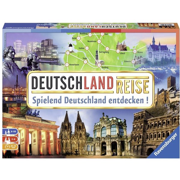 Ravensburger Spiel Deutschlandreise, Made in Europe