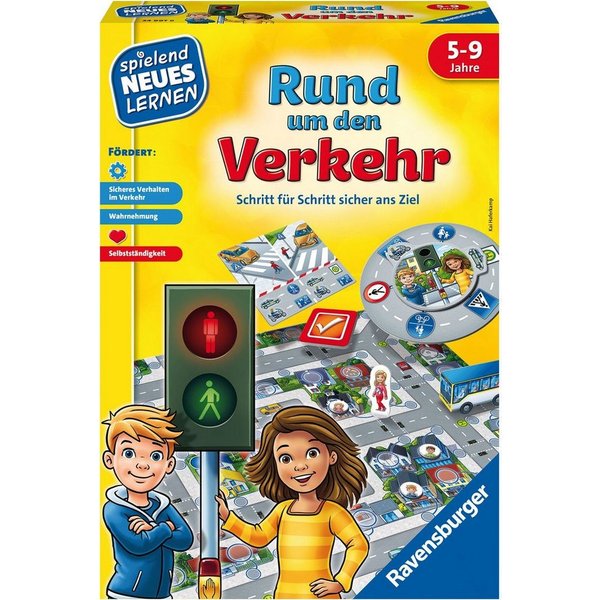 Ravensburger Spiel Rund um den Verkehr, Lernspiel, Made in Europe