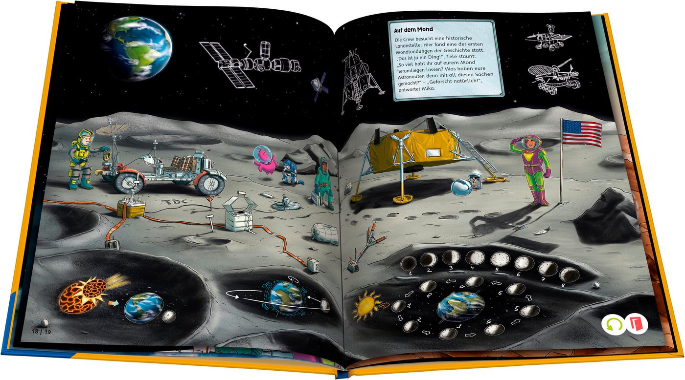 tiptoi® Der Weltraum Raumfahrt, Sterne und Planeten – Bild 3 von 5