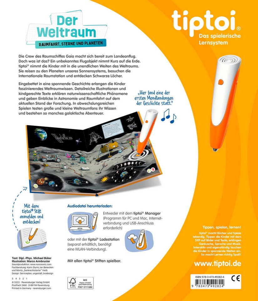 tiptoi® Der Weltraum Raumfahrt, Sterne und Planeten – Bild 5 von 5