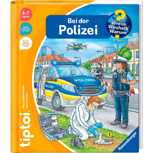 tiptoi® Wieso? Weshalb? Warum? Bei der Polizei, Made in Europe