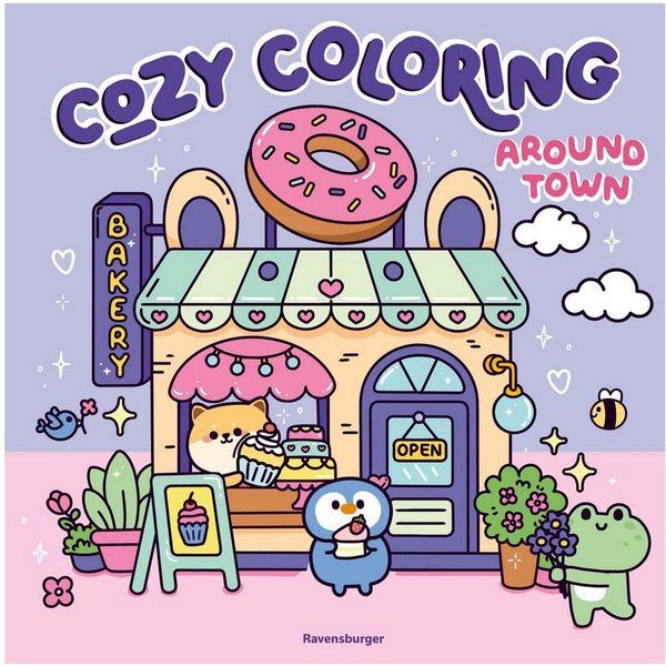 Cozy Coloring - Around Town / diverse