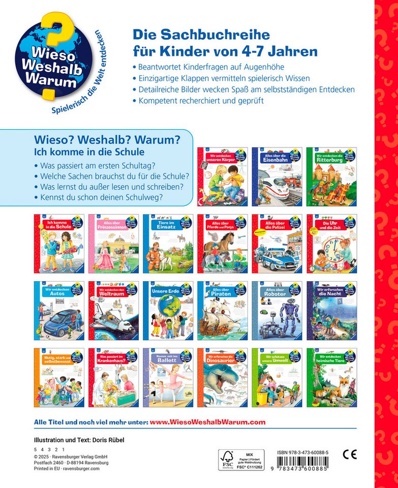 Wieso? Weshalb? Warum?, Band 14 Ich komme in die Schule, Made in Europe – Bild 2 von 5