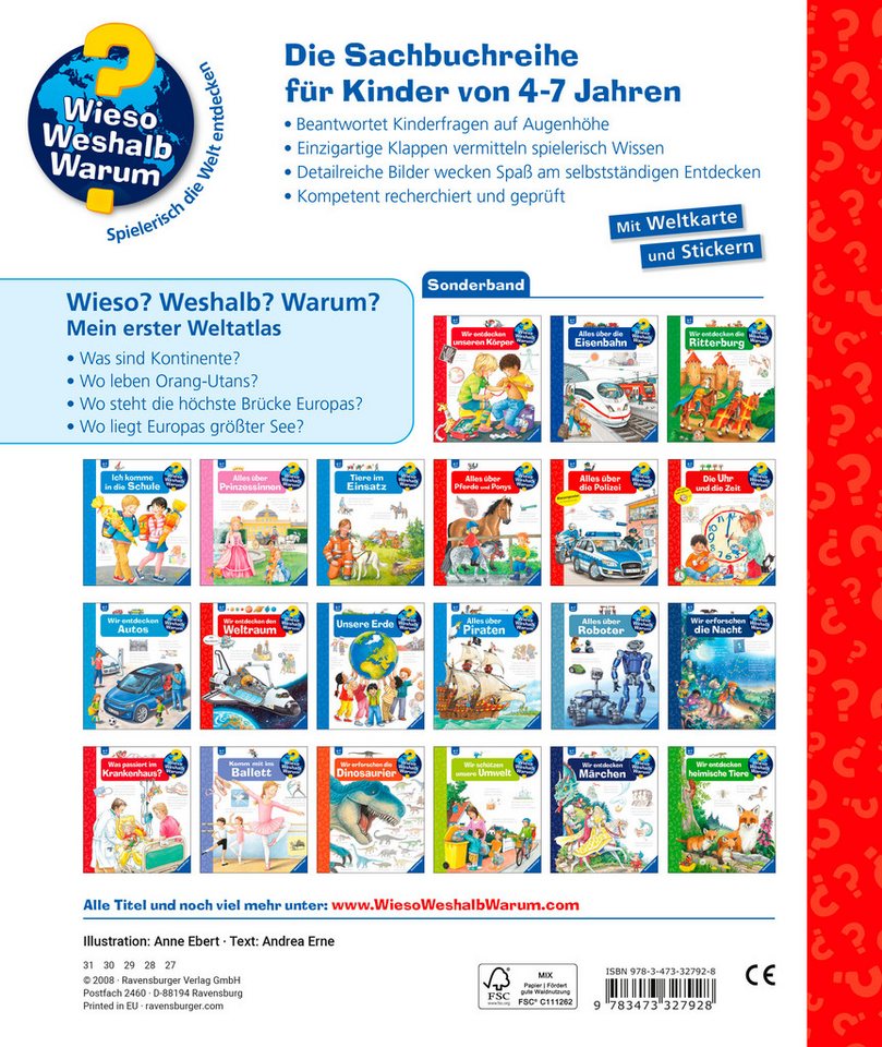 Wieso? Weshalb? Warum?, Mein erster Weltatlas – Bild 2 von 5