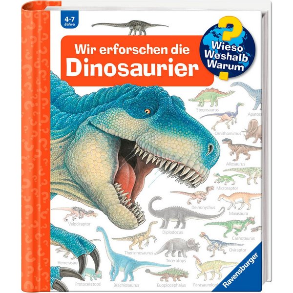 Wieso? Weshalb? Warum?, Band 55 Wir erforschen die Dinosaurier