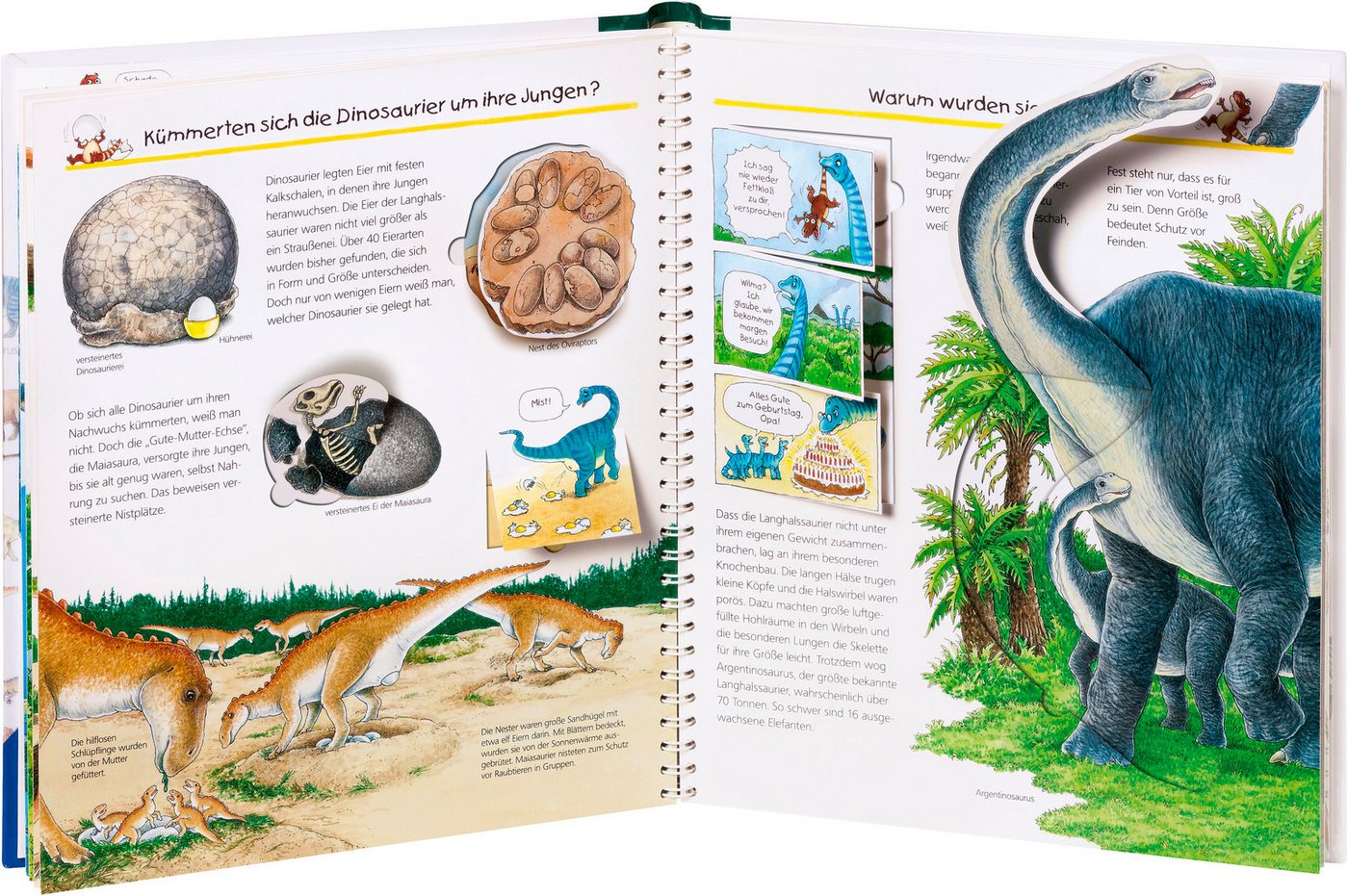 Wieso? Weshalb? Warum?, Band 55 Wir erforschen die Dinosaurier – Bild 2 von 5