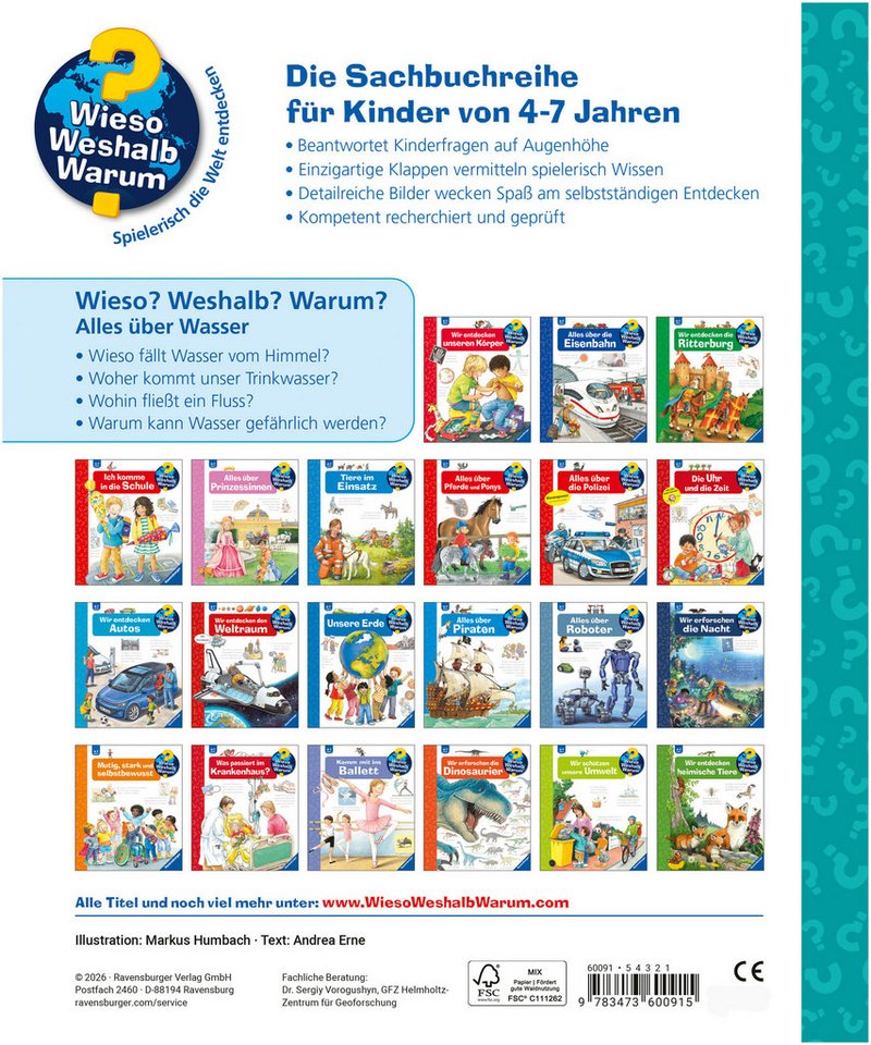 Wieso? Weshalb? Warum?, Band 60 Alles über Wasser, Made in Europe – Bild 3 von 3