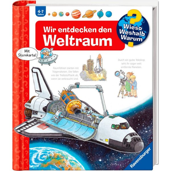 Wieso? Weshalb? Warum?, Band 32 Wir entdecken den Weltraum