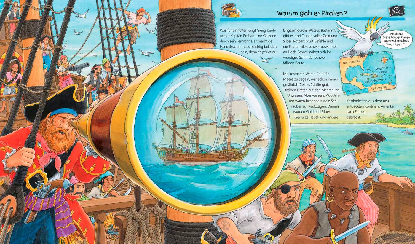 Wieso? Weshalb? Warum?, Band 40 Alles über Piraten – Bild 4 von 5