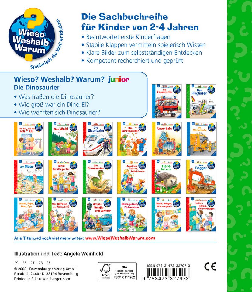 Wieso? Weshalb? Warum? junior, Band 25 Die Dinosaurier – Bild 2 von 5
