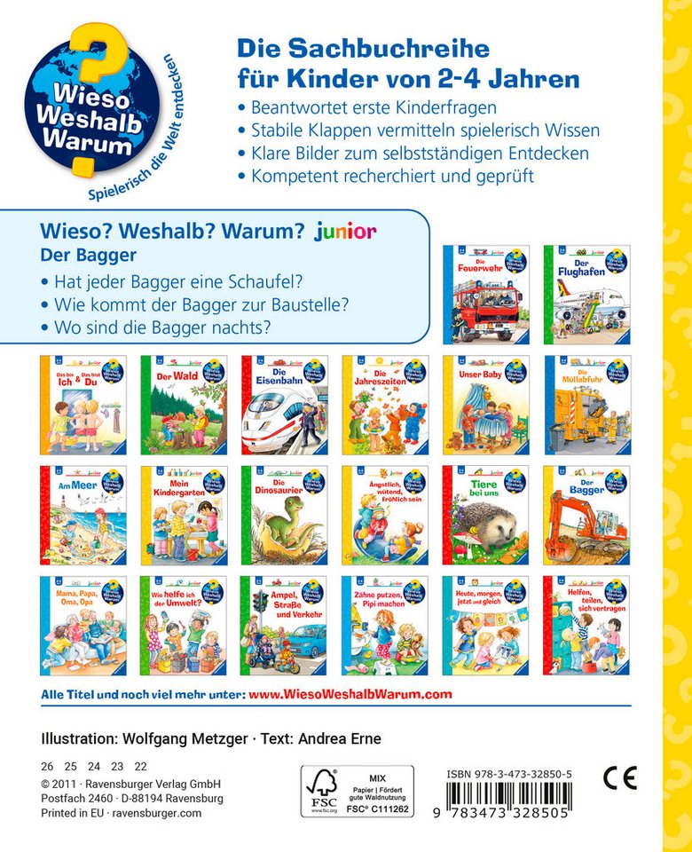 Wieso? Weshalb? Warum? junior, Band 38 Der Bagger – Bild 3 von 5