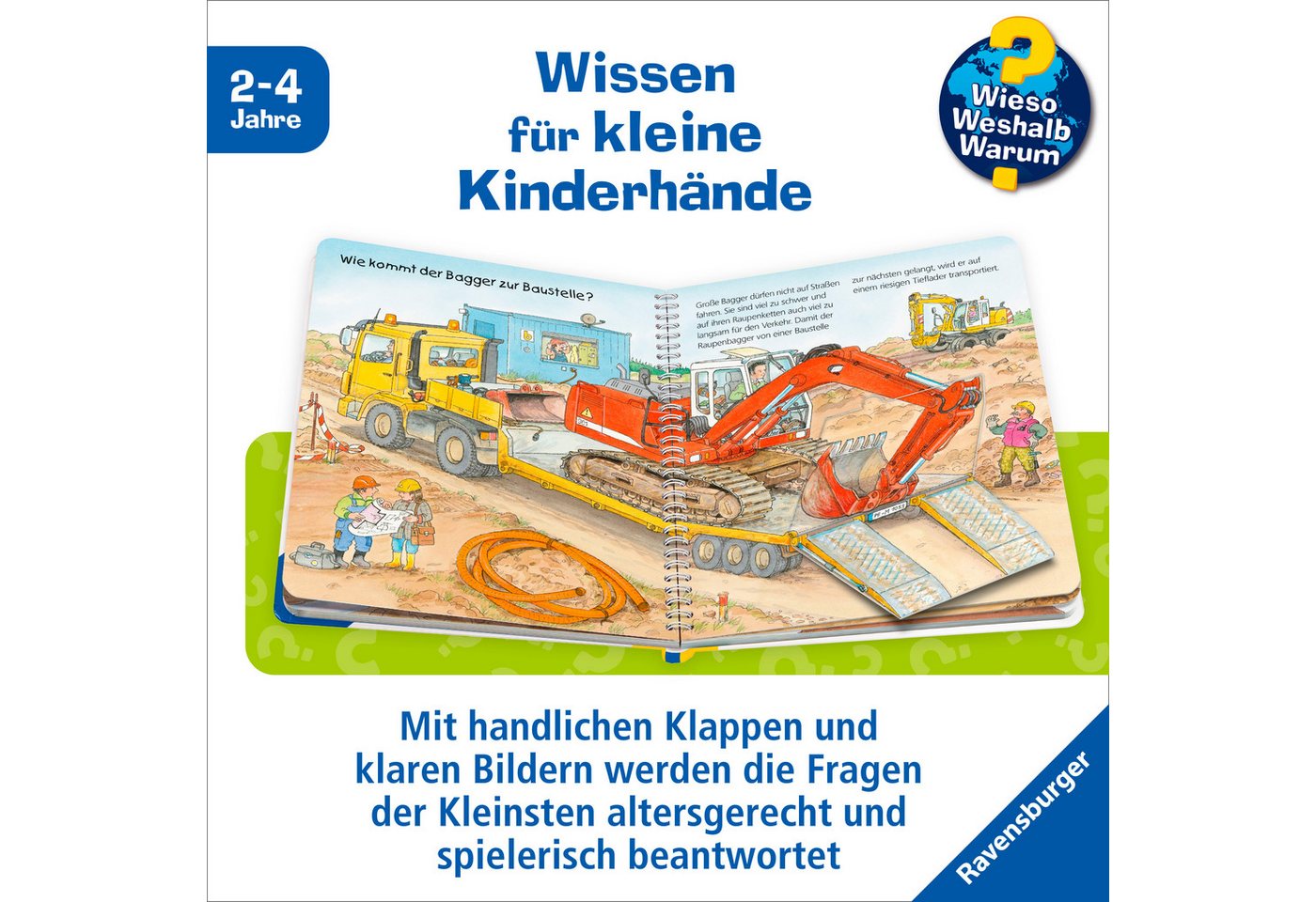 Wieso? Weshalb? Warum? junior, Band 38 Der Bagger – Bild 4 von 5
