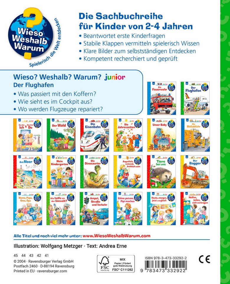 Wieso? Weshalb? Warum? junior, Band 3 Der Flughafen – Bild 3 von 5