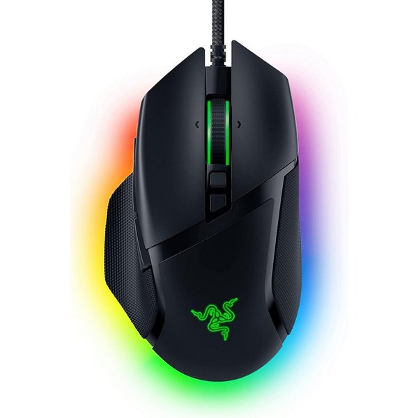 RAZER Basilisk V3 Gaming-Maus –Kabelgebunden, Anpassbar, Ergonomisch, RGB Gaming-Maus