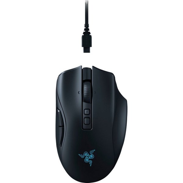 RAZER Naga V2 Pro Gaming-Maus (Bluetooth, kabelgebunden, RF Wireless)