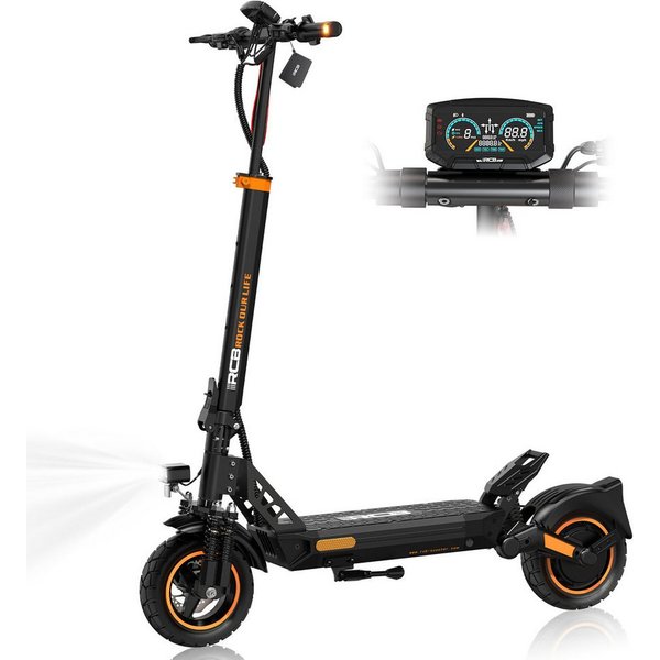 RCB E-Scooter D5/D5 PRO ABE(Ultra),NFC/Blinker/APP,90(20,8Ah)-120KM(27Ah) Reichweite