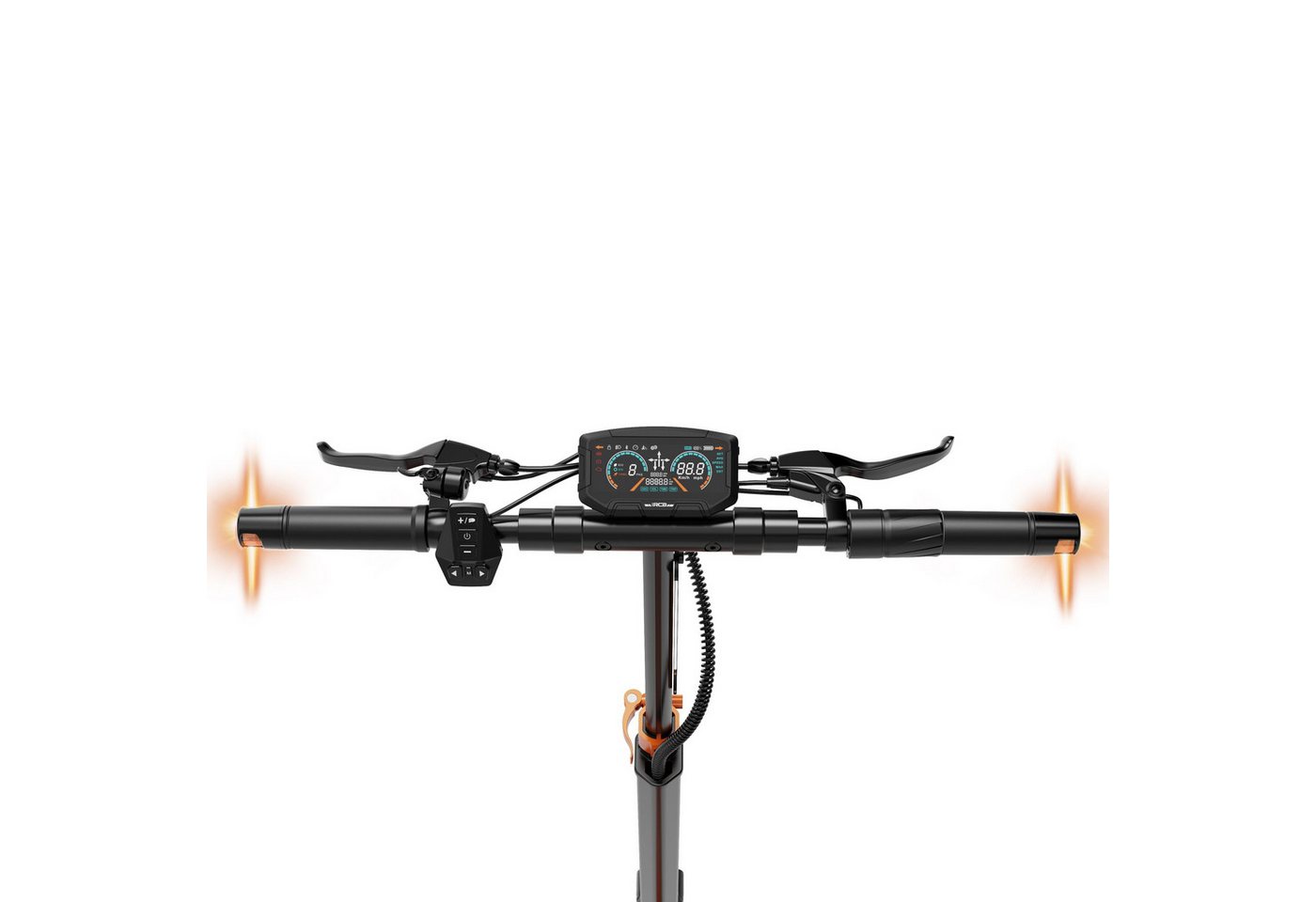 RCB E-Scooter D7 Ultra mit Straßenzulassung NFC Blinker App bis 100km Reichweite, 500 W, 20 km/h, 1600 W Peakleistung, bis 150 kg Gesamtmasse – Bild 5 von 5