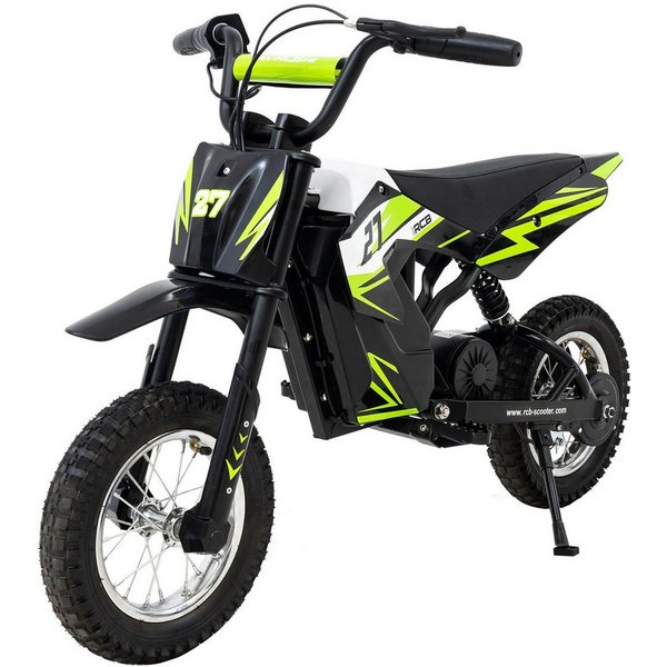 RCB Elektro-Kindermotorrad R9X,3 Geschwindigkeitsmodus,Max 25km/h,Reichweite 15 km, 12"Luftreifen