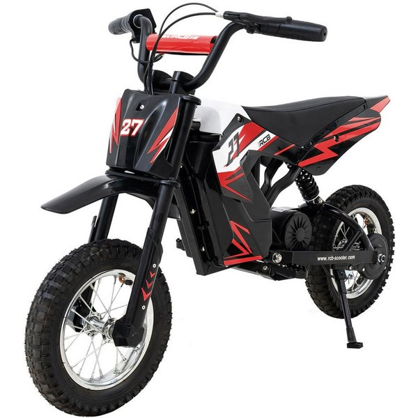 RCB Elektro-Kindermotorrad R9X,3 Geschwindigkeitsmodus,Max 25km/h,Reichweite 15 km, 12"Luftreifen