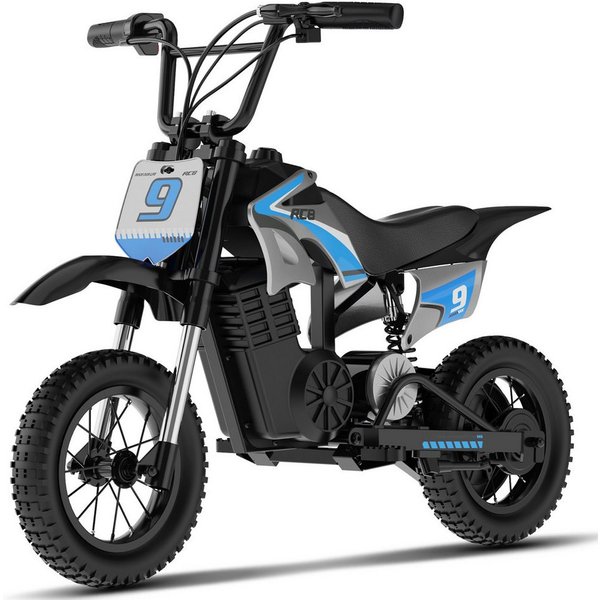 RCB Elektro-Kindermotorrad R9X PRO,3 Geschwindigkeiten bis 25km/h, ab 4 Jahren,mit Schlüsselstart