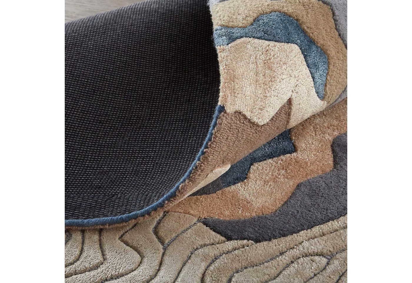 Ready Rugs Seidenteppich Fluss fließt Kollektion – Bild 4 von 5