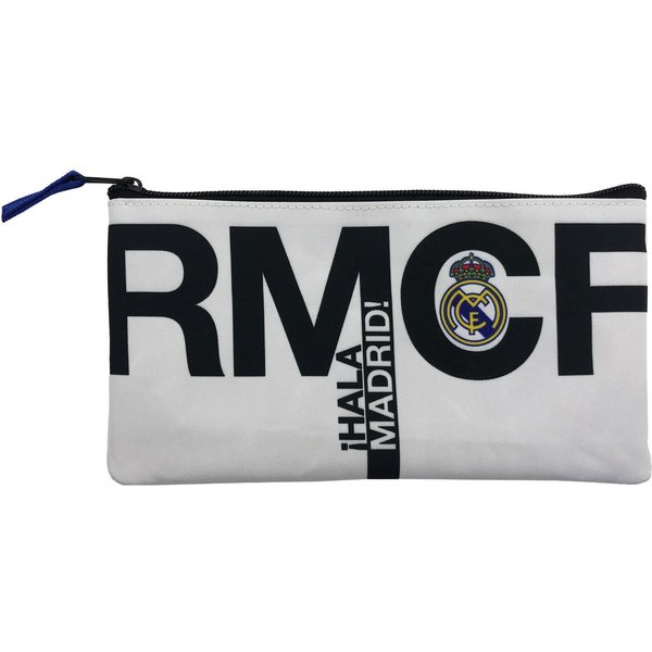 Real Madrid Federmäppchen 22,5 × 12 × 1 cm Mäppchen mit Reißverschluss für Schule und Büro, (1-tlg)