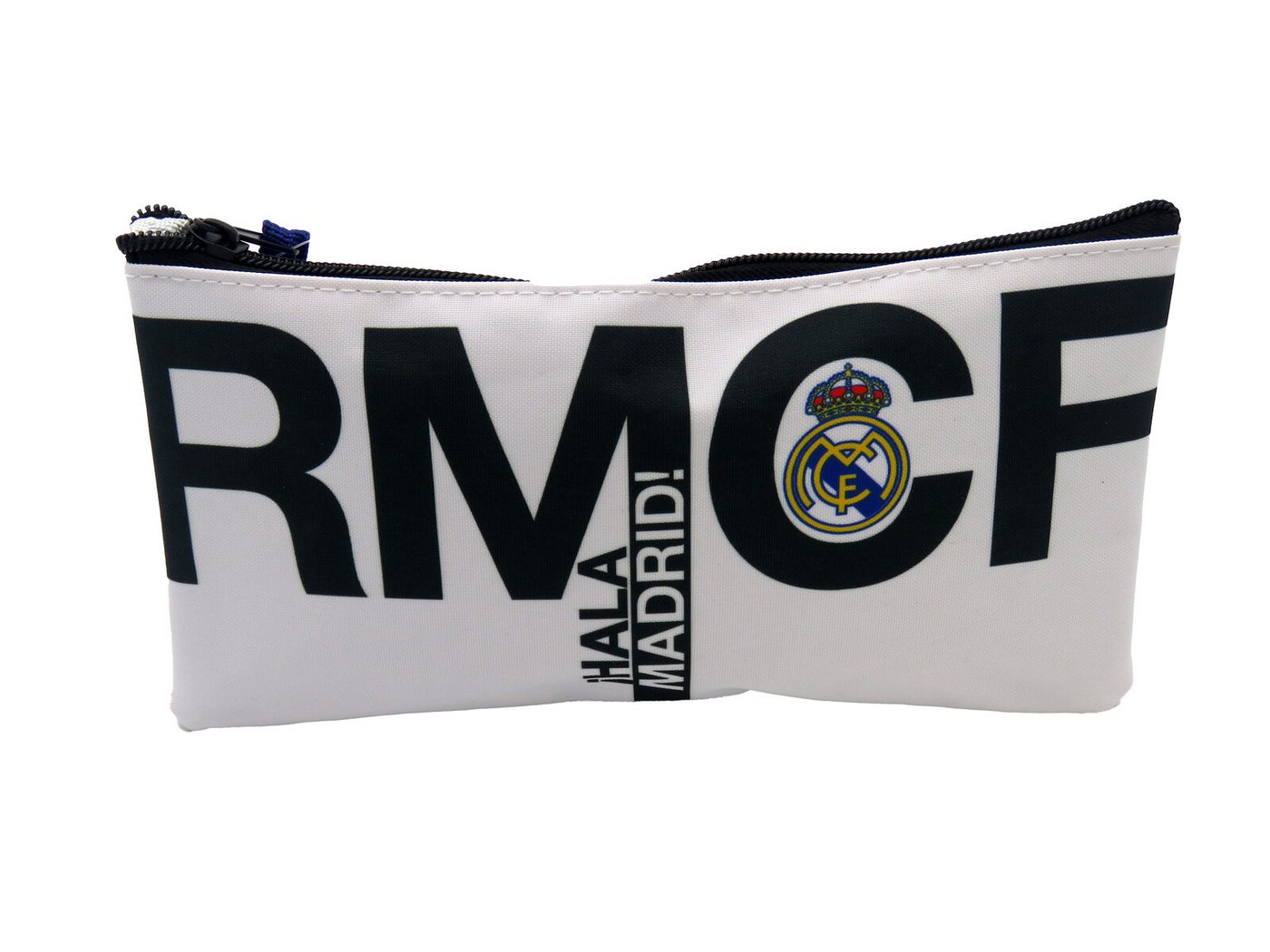 Real Madrid Federmäppchen 22,5 × 12 × 1 cm Mäppchen mit Reißverschluss für Schule und Büro, (1-tlg) – Bild 3 von 4