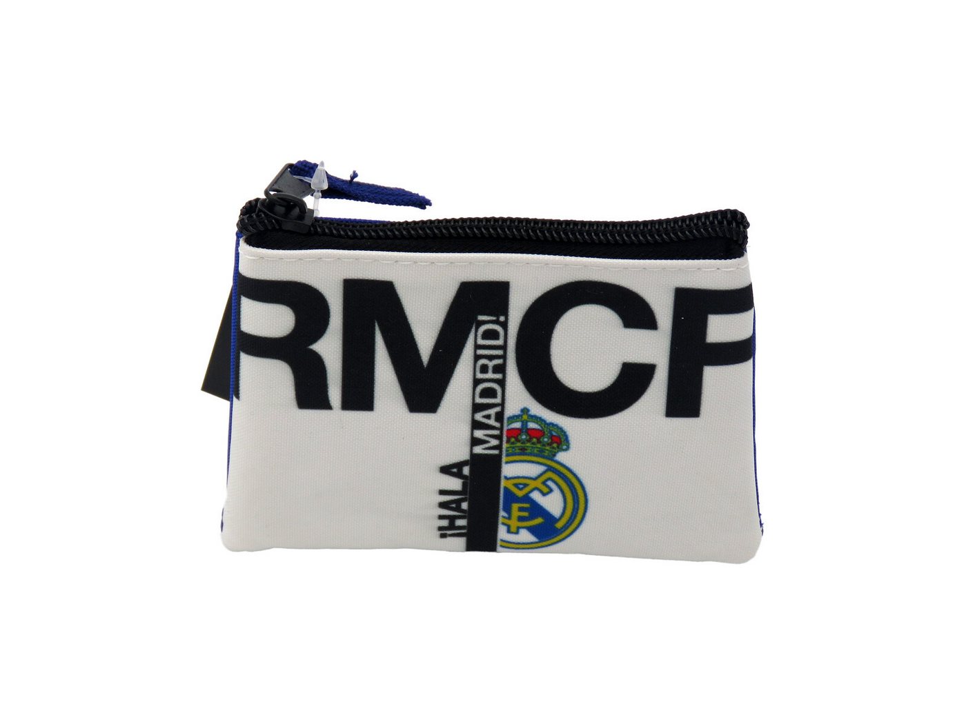 Real Madrid Geldbörse 12,5 × 9 × 1 cm mit Reißverschluss für Karten Ausweis und Kleingeld (1-tlg), ideal für sicheres Verstauen – Bild 4 von 5
