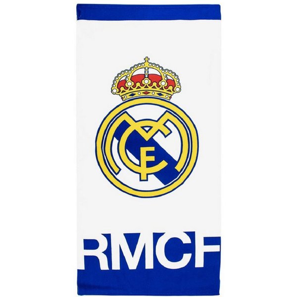 Real Madrid Strandtuch Badetuch 140x70 cm Polyester Handtuch für Fitness, Sport & Strand