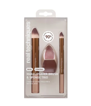 Real Techniques Makeupsaver Sponge + Brush Set Gesicht Make-up Set · 1 Stk
