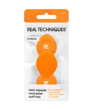 Real Techniques Mini M. Concealer Puff Trio Make-Up Schwamm · 1 Stk