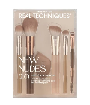 Real Techniques New Nudes Soft Focus Face Pinselset · 7 Stk