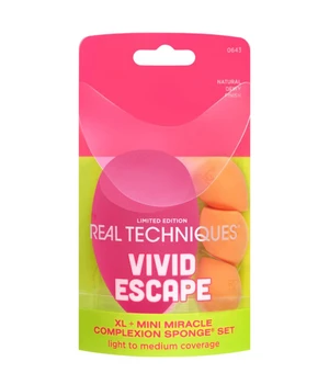 Real Techniques Xl+Mini Mcs Vivid Set Make-Up Schwamm · 4 Stk
