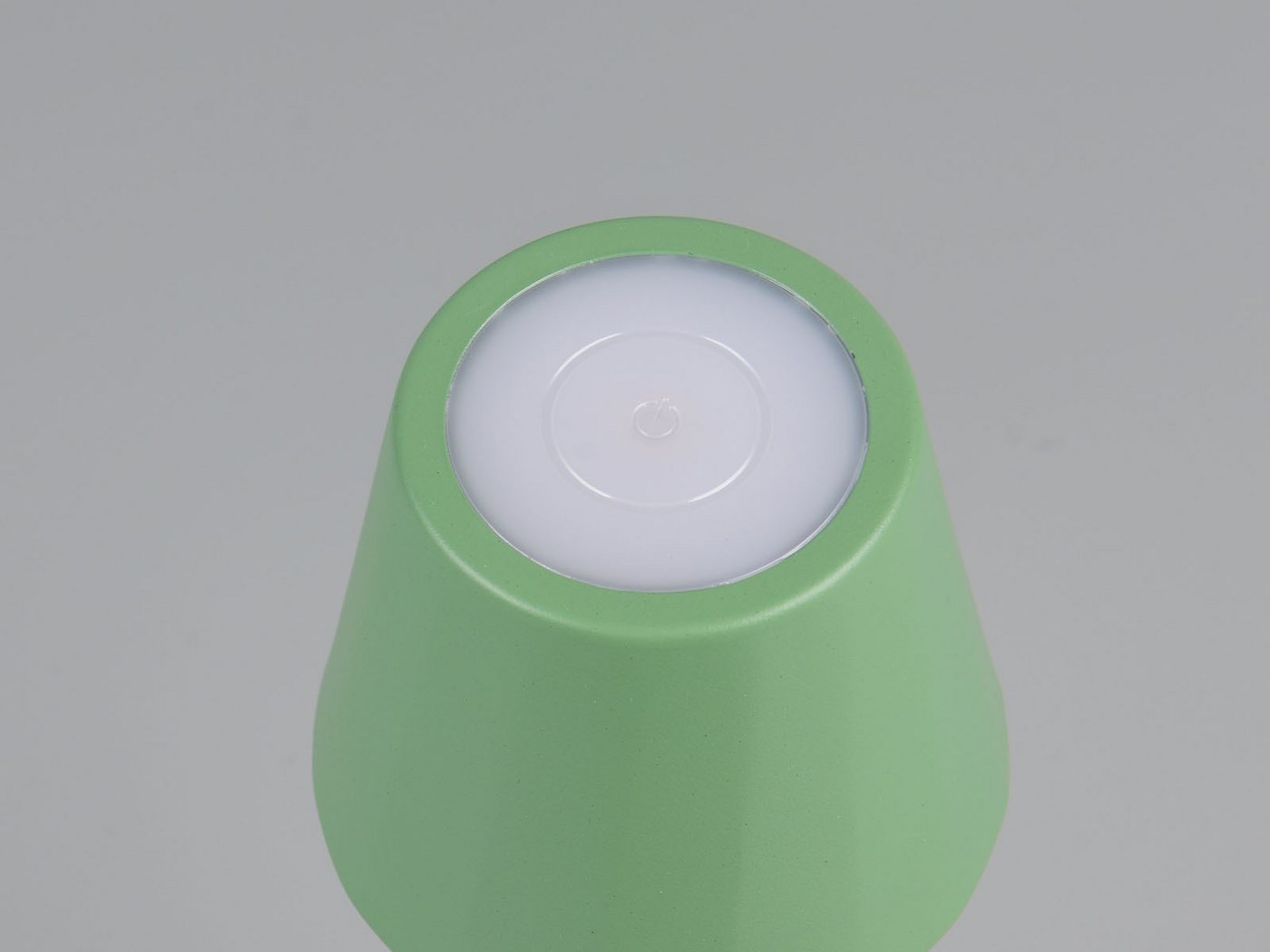 Reality Leuchten LED Außen-Tischleuchte, dimmbar, LED fest integriert, Lichtfarbe Warmweiß bis Tageslicht einstellbar, 2er SET Outdoor USB Lampen Grün, kabellos – Bild 5 von 5