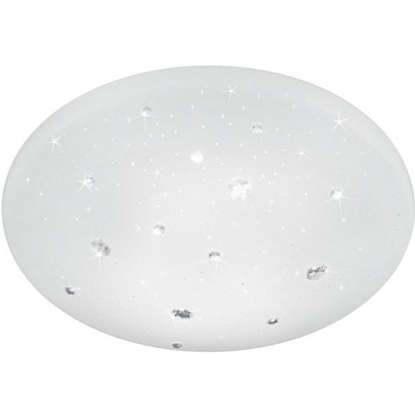 Reality Leuchten LED Deckenleuchte Achat, LED fest integriert, Neutralweiß, Starlight Effekt, Badezimmerlampe, IP 44, 4000 Kelvin, 1160 Lumen