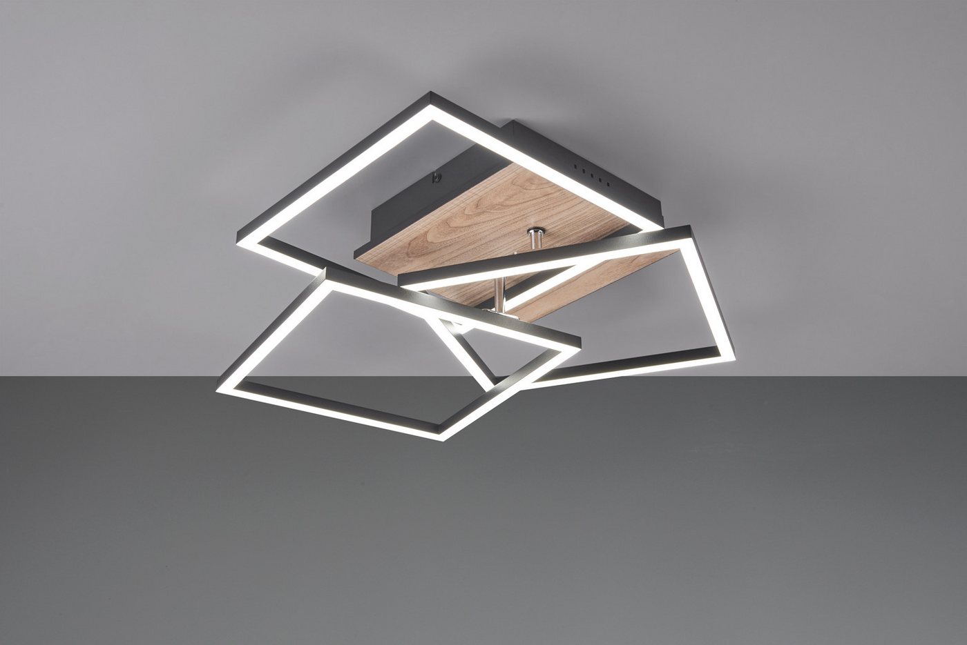 Reality Leuchten LED Deckenleuchte MOBILE, LED Deckenlampe 2700-6000K 3200 Lumen inkl Fernbedienung CCT, CCT - über Fernbedienung, Nachtlichtfunktion, mehrere H – Bild 2 von 5