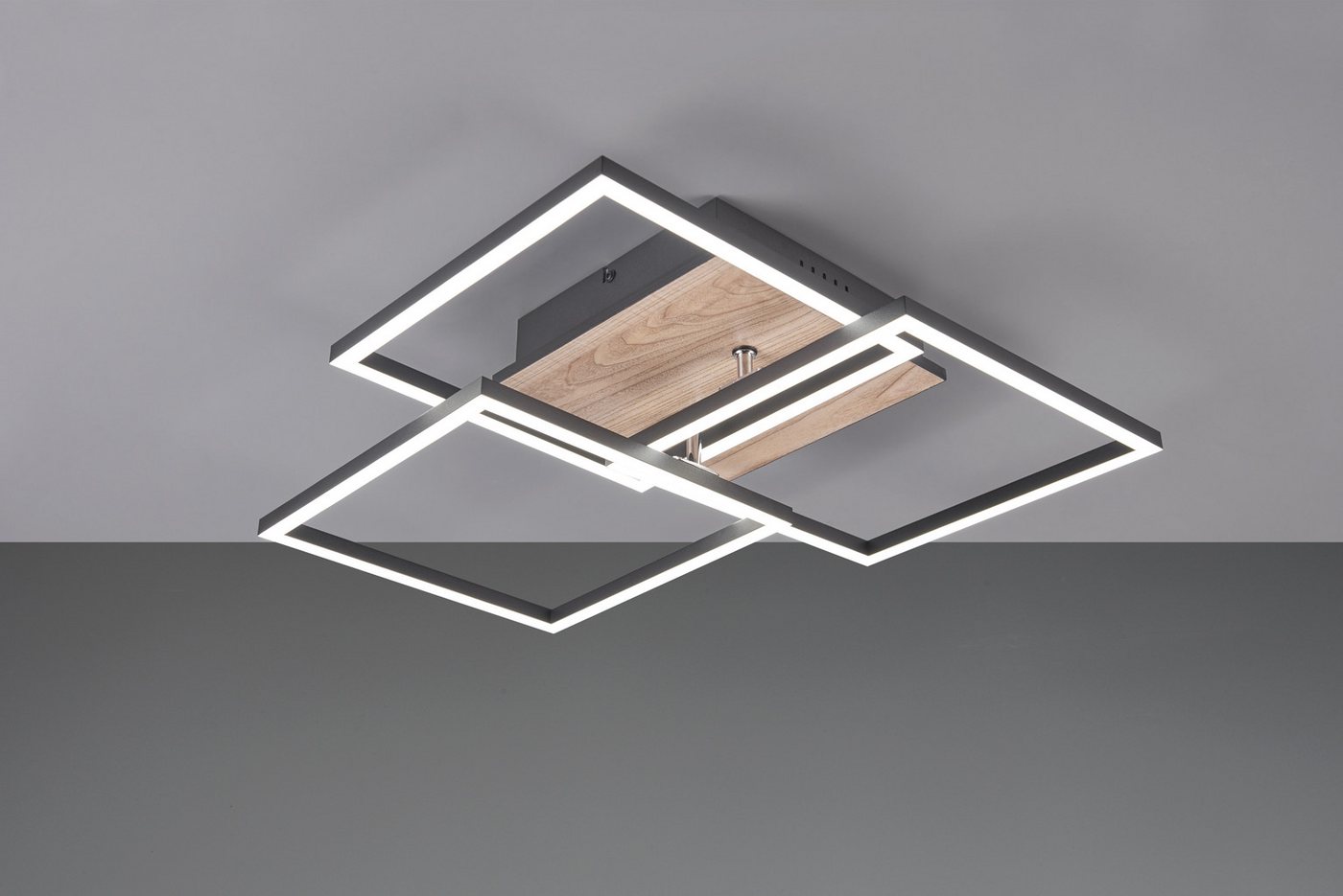 Reality Leuchten LED Deckenleuchte MOBILE, LED Deckenlampe 2700-6000K 3200 Lumen inkl Fernbedienung CCT, CCT - über Fernbedienung, Nachtlichtfunktion, mehrere H – Bild 3 von 5