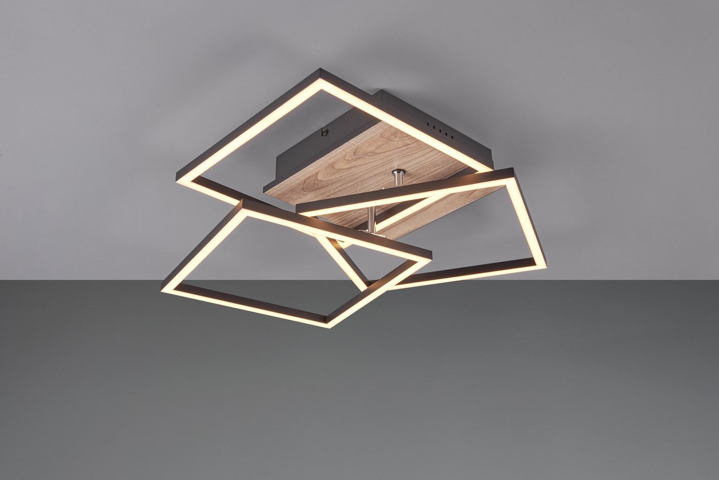 Reality Leuchten LED Deckenleuchte MOBILE, LED Deckenlampe 2700-6000K 3200 Lumen inkl Fernbedienung CCT, CCT - über Fernbedienung, Nachtlichtfunktion, mehrere H – Bild 4 von 5